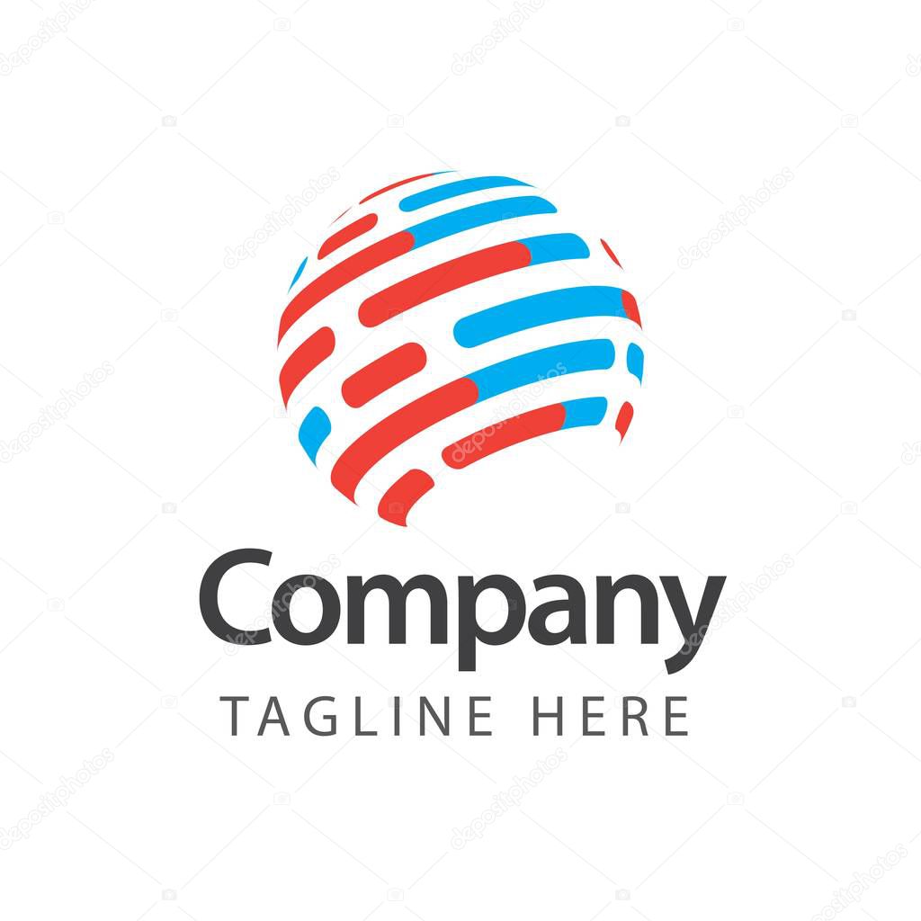 Modern filled vector illustration