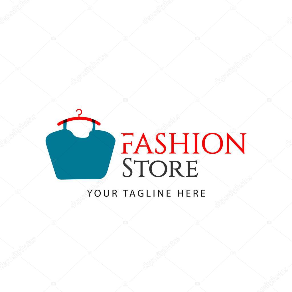 Fashion Store Vector Template Design Illustration