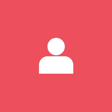 Man Icon Vektör Şablonu Tasarım İllüstrasyon