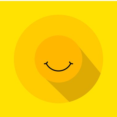 Smile vektör şablon tasarım Illustration