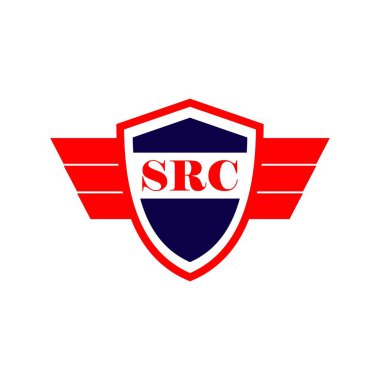 Src Logo Vektör Şablonu Tasarım İllüstrasyon