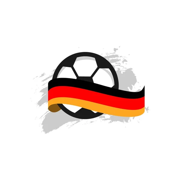 Germany Football Club Vector Template Design Illustration