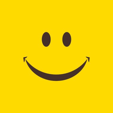 Smile vektör şablon tasarım Illustration