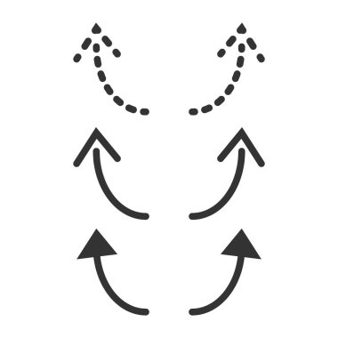 Geri Ala Simge Vektör Şablonu Tasarım İllüstrasyon