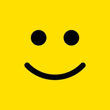 Smile vektör şablon tasarım Illustration