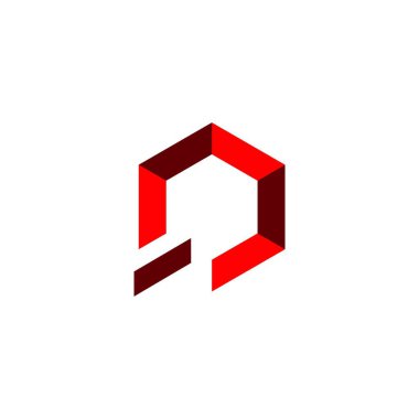 Şirket Logosu Vektör Şablontasarım İllüstrasyon