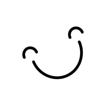 Smile vektör şablon tasarım Illustration