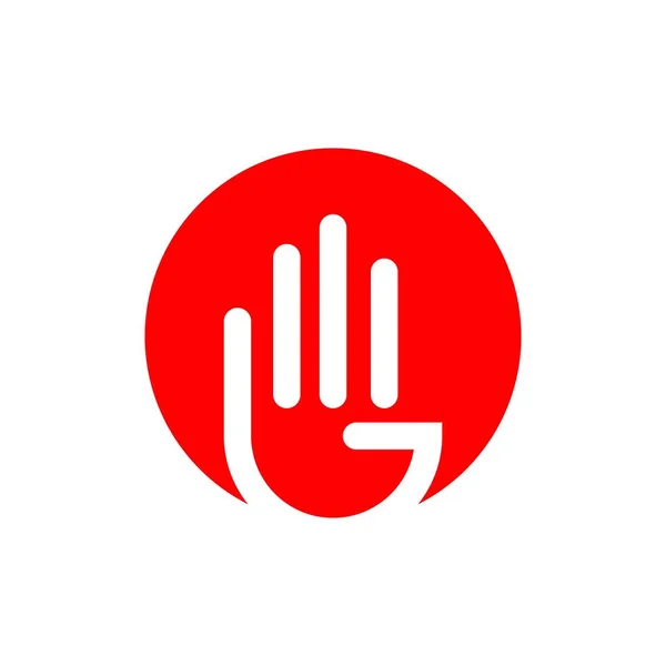 El Logo Vektör Şablonu Tasarım İllüstrasyon — Stok Vektör