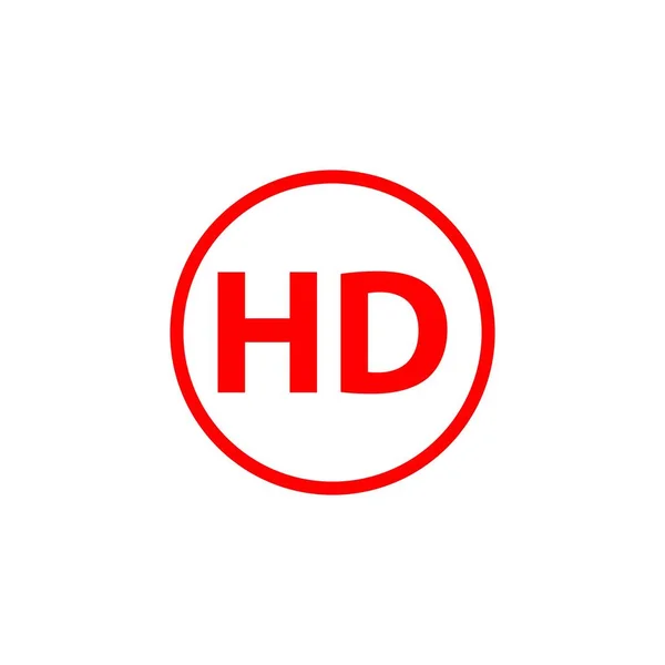 HD logo vettoriale modello Design Illustrazione — Vettoriale Stock