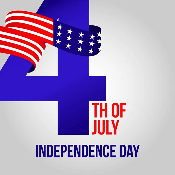 Happy USA Independent Day Vector Template Design Illustration