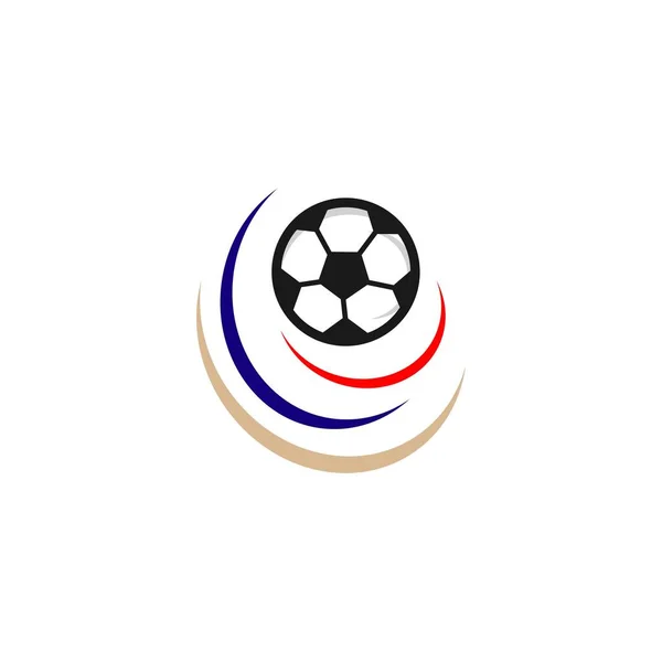 Soccer Football ball Vector Template Design Illustration — Stock Vector