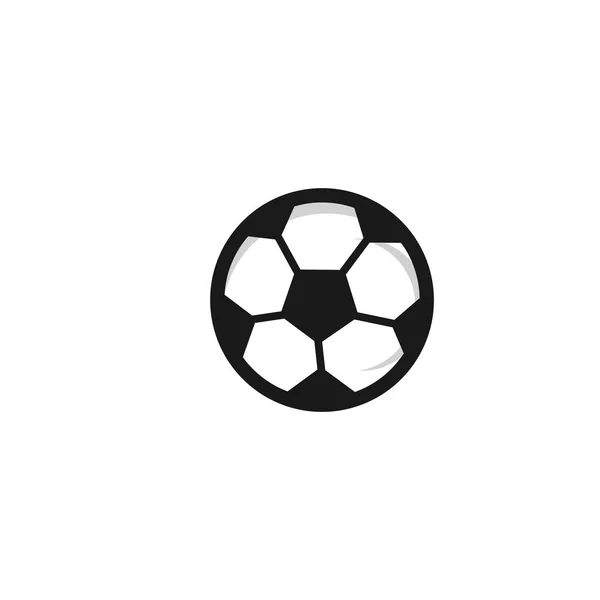 Ποδόσφαιρο Ποδόσφαιρο μπάλα διανυσματικό πρότυπο σχεδιασμού απεικόνιση — Διανυσματικό Αρχείο