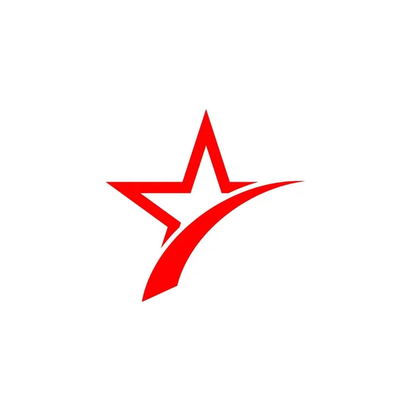 Yıldız Logo vektör şablonu tasarlamak — Stok Vektör