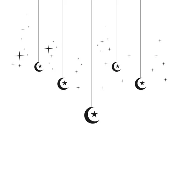 Ramadan Lantern Vector Template Design Illustration — Stock Vector