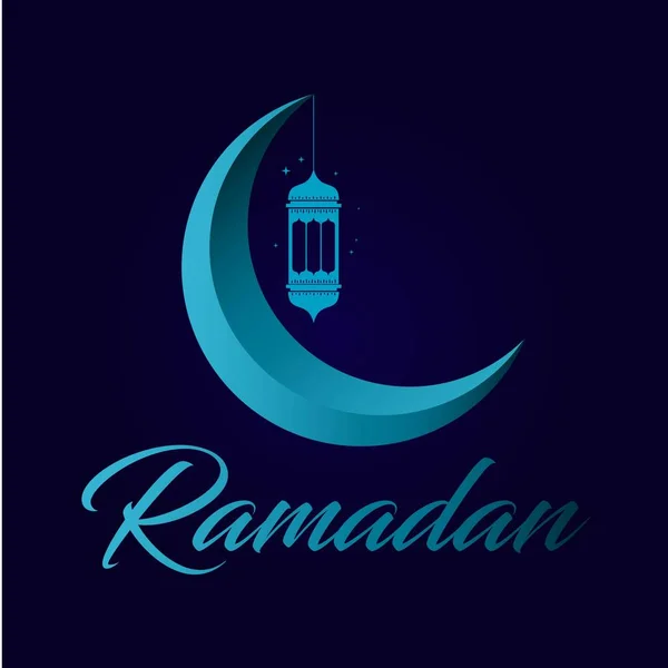Illustrazione del design del modello vettoriale del Ramadan — Vettoriale Stock