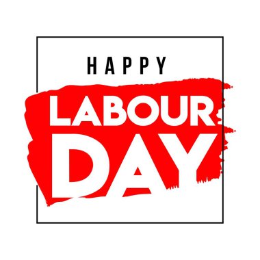 Mutlu Emek Günü Vektör Şablonu Tasarım İllüstrasyon