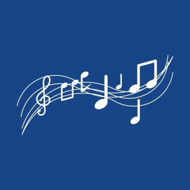 Musical Note Vektör Şablontasarımı