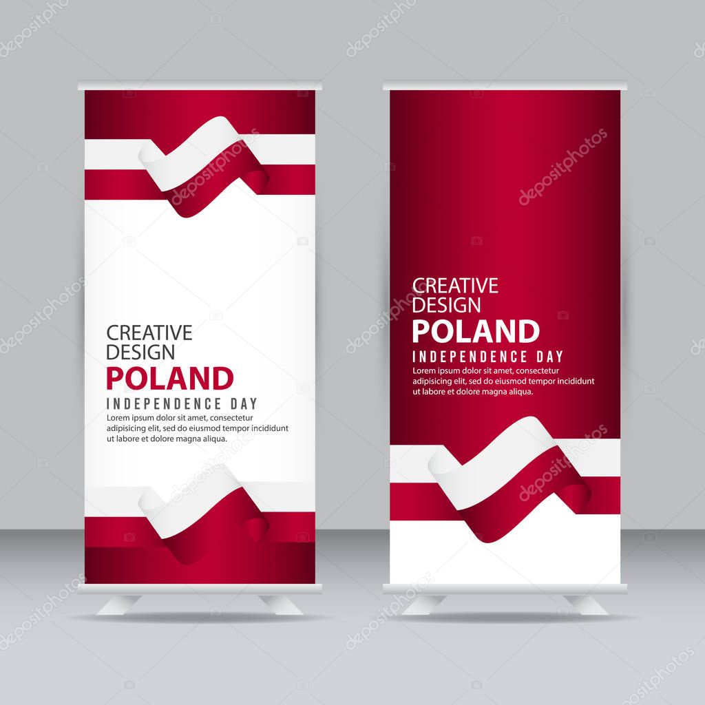 Poland Independence Day Celebration Creative Design Illustration Vector Template