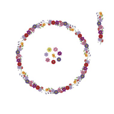 doodle çiçek, çiçek, doğa, tangle, bitki, farklı, çeşitli, demet, çayır, alan, yaprak, dal, yaz, ilkbahar, botanik, bitki, bitkisel, botanik 