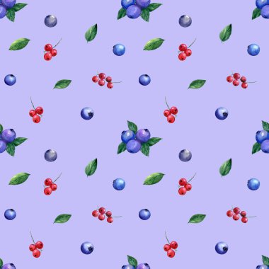 Desen, illüstrasyon, duvar kağıdı, arkaplan, dut, suluboya, frenk üzümü, yabanmersini, yabanmersini, olgun, orman, tasarım, sanat, soyutlama, izole edilmiş, kırmızı, mavi