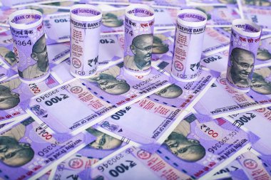 Kızılderili parasının resmi. Beyaz arka planda yalıtılmış.