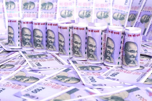 Nueva Moneda India Aislado Sobre Fondo Blanco — Foto de Stock