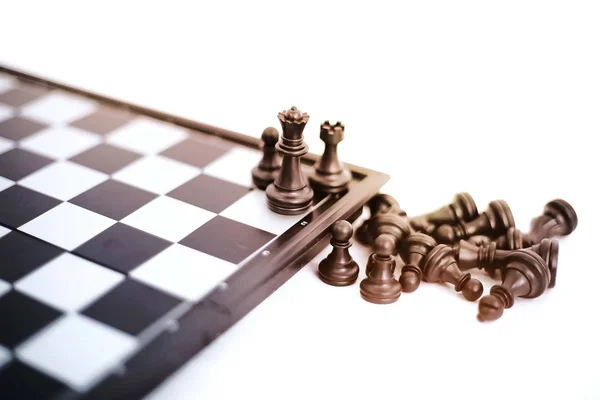 Image of chess game. Isolated on the white background.