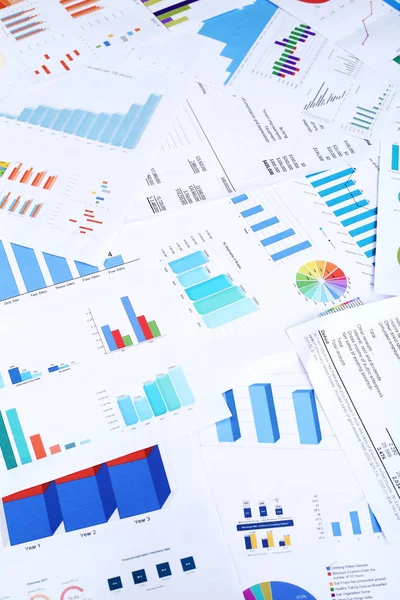 Finansal grafik kağıdının portresi.