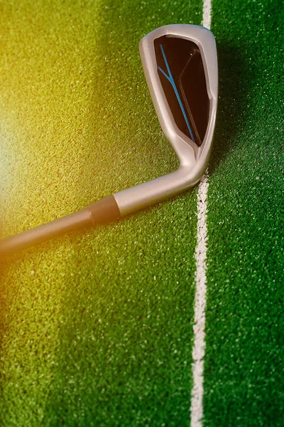 Imagen Golf Stick Aislado Sobre Fondo Colorido —  Fotos de Stock