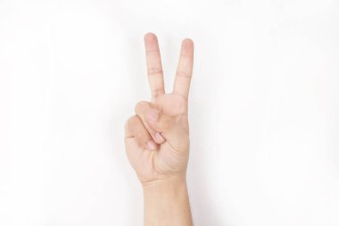 El resmi. Beyaz arka planda yalıtılmış.