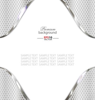 Soyut çerçeve arkaplanının yaratıcı vektör çizimi