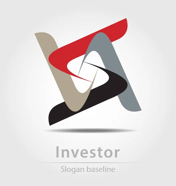 Ícone de negócios originalmente projetado — Vetor de Stock
