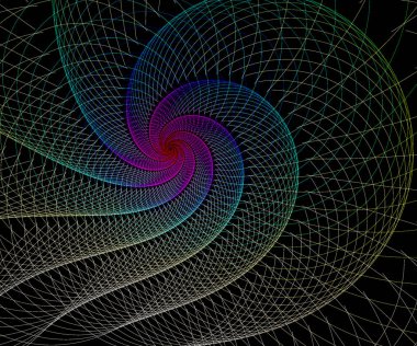 oluşturulan bilgisayar fractal sanat