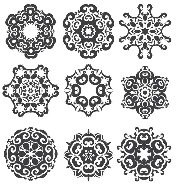 Kalligrafische dekorative Elemente — Stockvektor