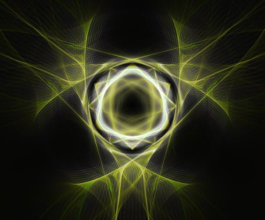 oluşturulan bilgisayar fractal sanat