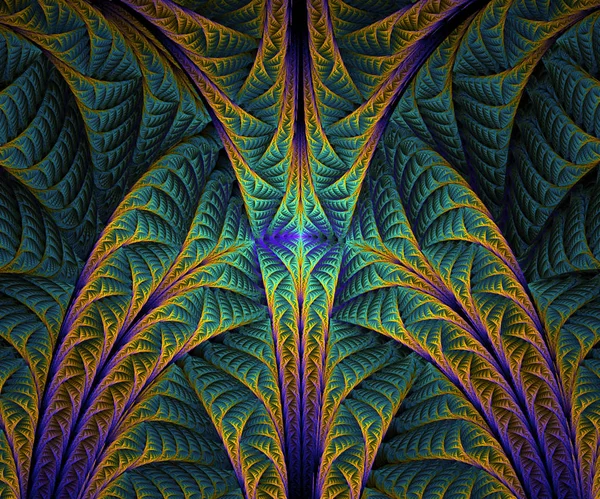 Computer gegenereerde fractal illustraties — Stockfoto