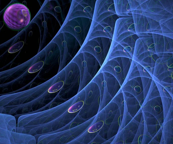 Computer gegenereerde fractal illustraties — Stockfoto