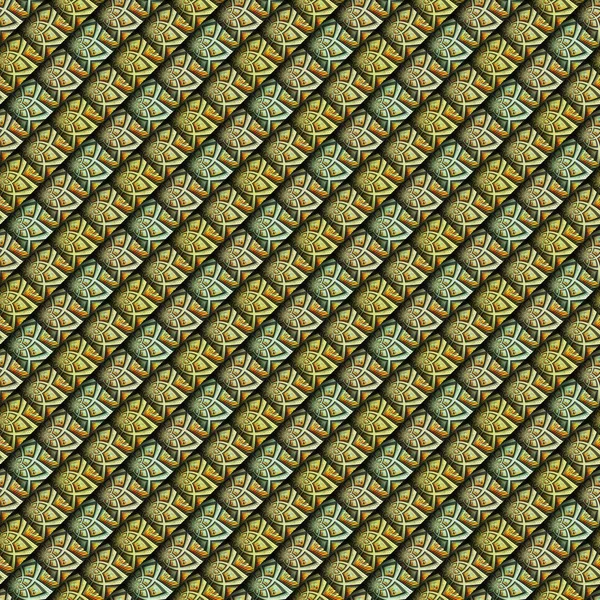 3d 렌더링 원활한 패턴 배경 타일 — 스톡 사진