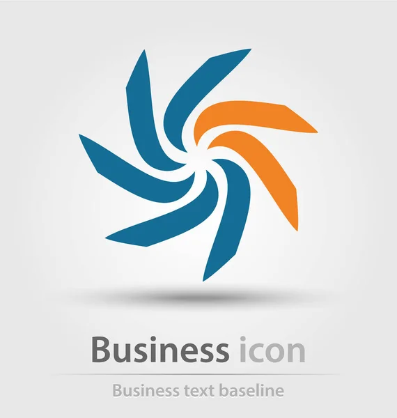 Ícone de negócios originalmente criado — Vetor de Stock