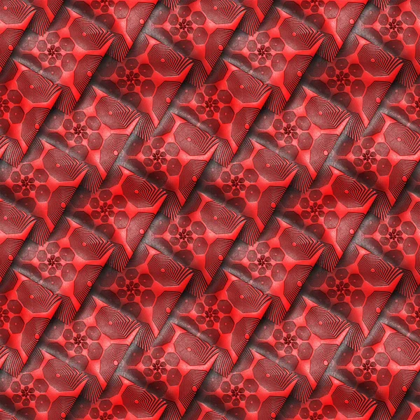 3D Leather seamless background tile — Stock Photo, Image