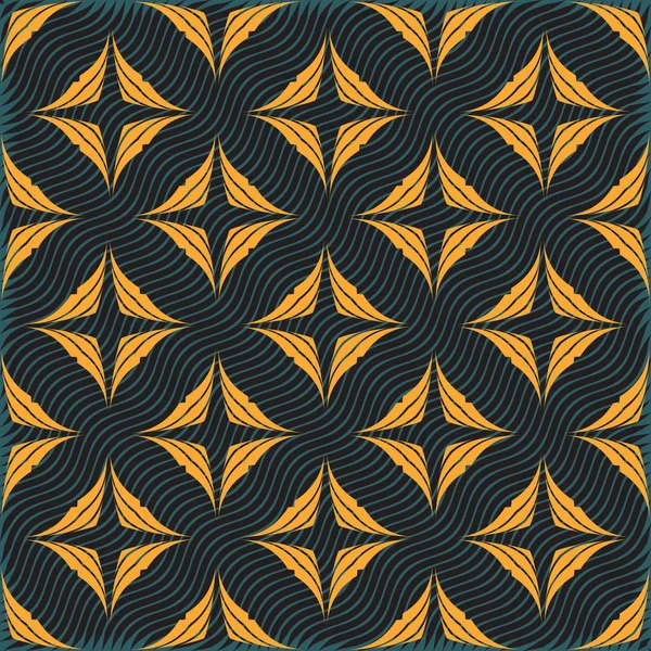 Безшовний орнамент візерунок Векторна плитка — стоковий вектор