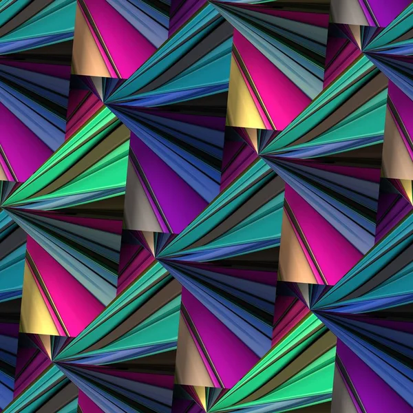 3D renderizar azulejo de fondo patrón de arte sin costuras —  Fotos de Stock