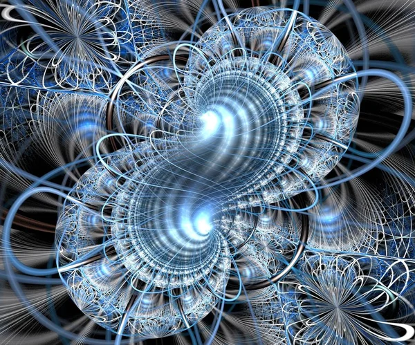 Computer gegenereerde fractal illustraties — Stockfoto