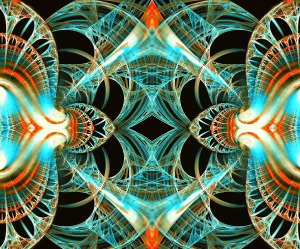 Computer gegenereerde fractal illustraties — Stockfoto