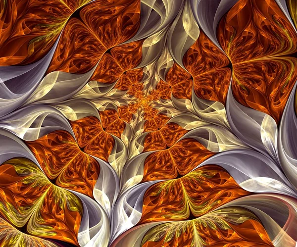 Oluşturulan bilgisayar fractal sanat — Stok fotoğraf