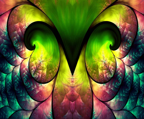 Arte fractal generado por computadora — Foto de Stock