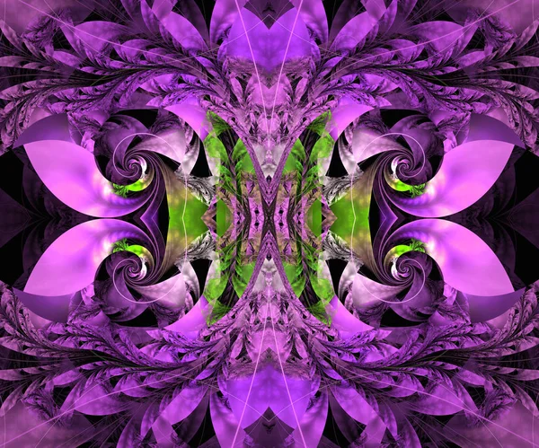 Computer gegenereerde fractal illustraties — Stockfoto