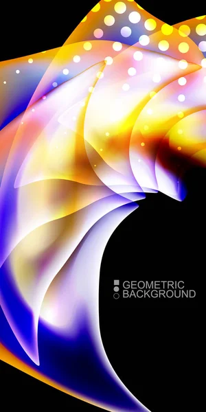 Fond abstrait coloré géométrique — Image vectorielle