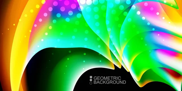 Geometrisk fargerik abstrakt bakgrunn – stockvektor