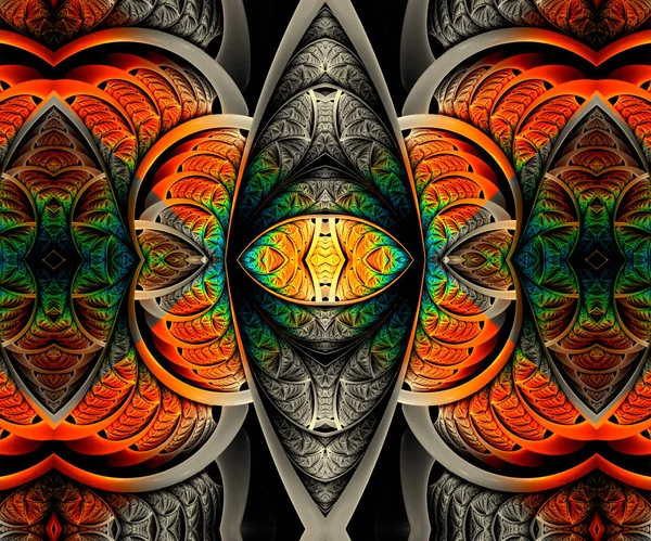 Computer gegenereerde fractal illustraties — Stockfoto